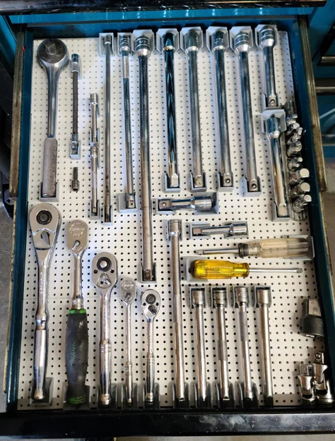 Giá đỡ ToolGrid cho Extension và 1/2" Ratchet Holder - Image 1