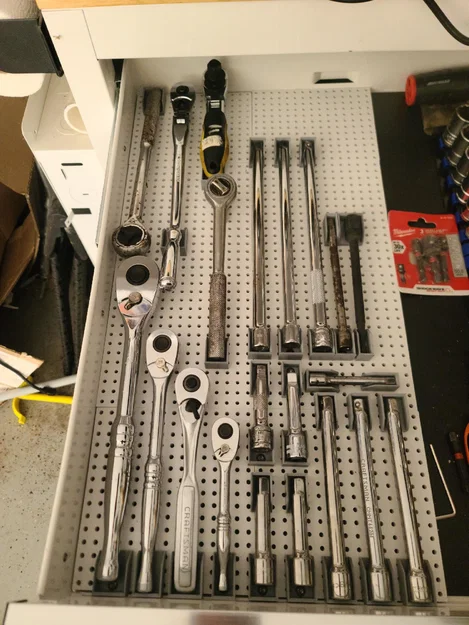 Giá đỡ ToolGrid cho Extension và 1/2" Ratchet Holder - Image 5