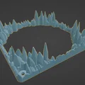 Nắp che quạt 120mm họa tiết tinh thể băng (Ice Crystals) - Thumbnail 6
