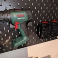 Giá treo máy khoan Bosch UniversalDrill trên bảng IKEA Skadis - Thumbnail 2