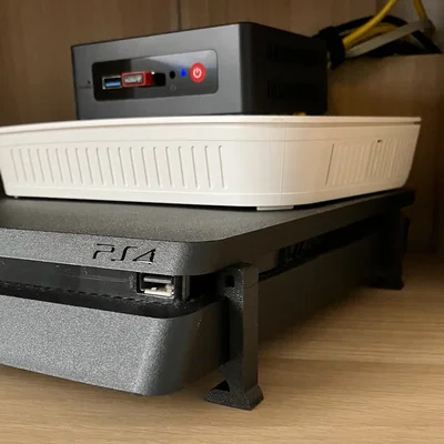 Chân kê PS4 thông gió: rất vững, chắc và gọn