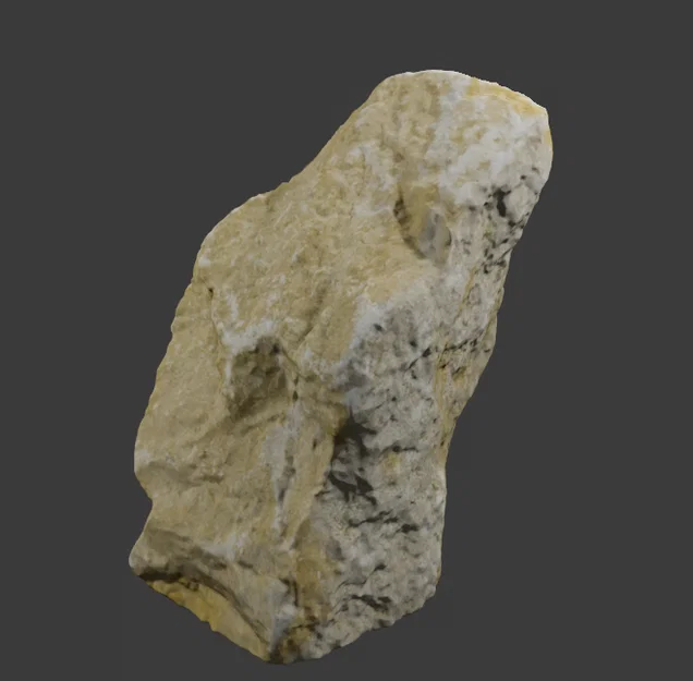 Stone nr.8 – Mô hình đá photogrammetry 3D cho tabletop terrain - Image 1