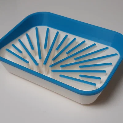 Khay đựng xà phòng 3D thiết kế hiện đại, thông minh và tiện dụng