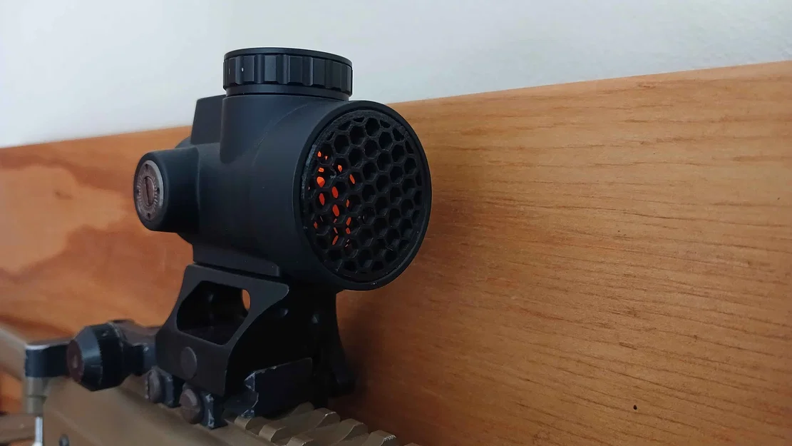 Lưới chống lóa Killflash cho kính ngắm Trijicon MRO in 3D - Image 1