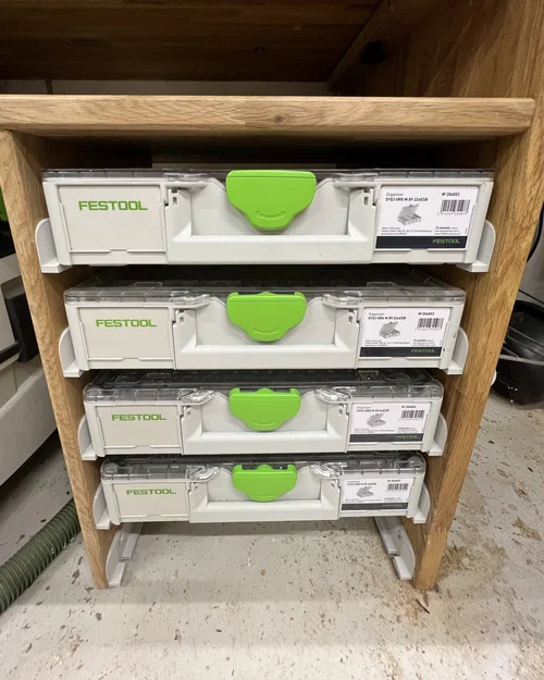 Ray Festool cho Systainer3 (Festool Rails for Systainer3) - Image 2