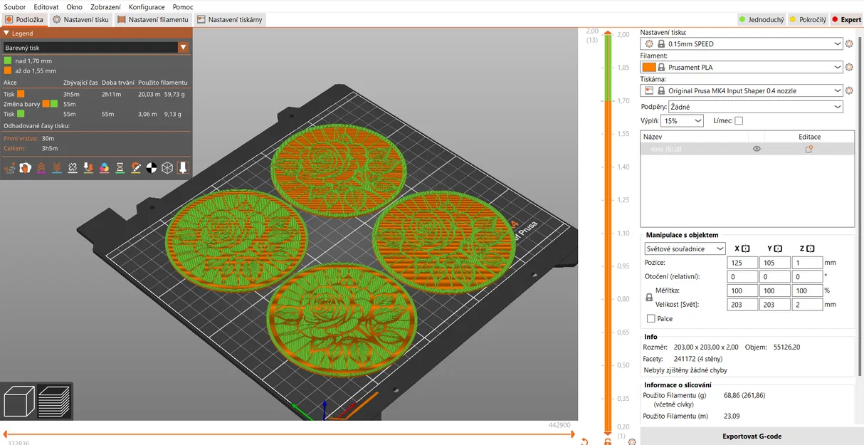 Hoa Hồng (Rose) – wall art, fan, coaster - Image 4