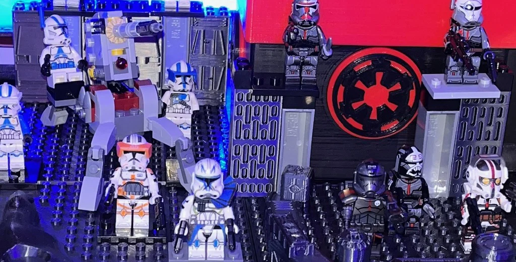 Khối Lego tường Death Star (Star Wars) – Star Wars Death Star Walls Lego Blocks - Image 4