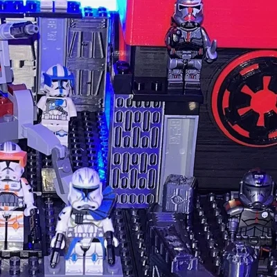 Khối Lego tường Death Star (Star Wars) – Star Wars Death Star Walls Lego Blocks