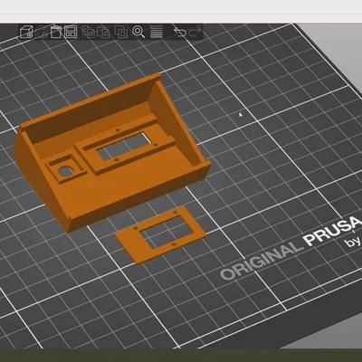 Vỏ gắn ngoài OLED Screen & Rotary Encoder cho A500 GOTEK