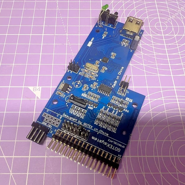 Vỏ gắn ngoài OLED Screen & Rotary Encoder cho A500 GOTEK - Image 4