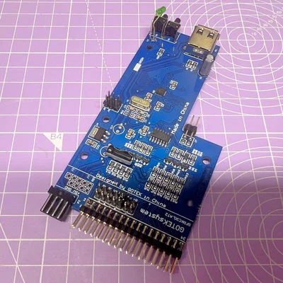 Vỏ gắn ngoài OLED Screen & Rotary Encoder cho A500 GOTEK