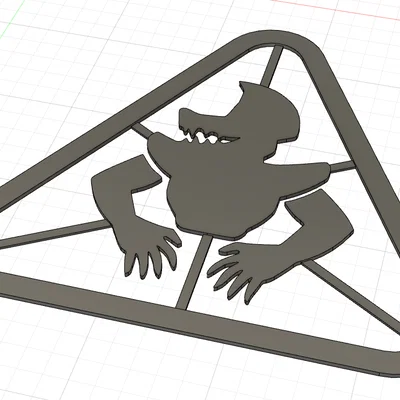 Mô hình trang trí Montgomery Gator FNAF Security Breach (In 3D)