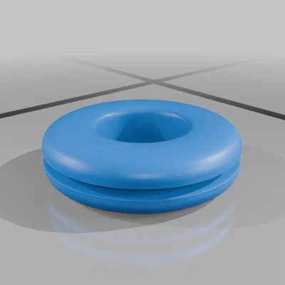 Mô hình cục giảm chấn (dampener) vợt tennis - File in 3D miễn phí