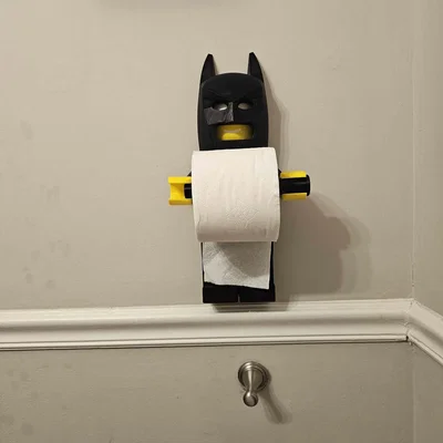 Giá treo giấy vệ sinh hình nhân vật Batman độc đáo cho phòng tắm