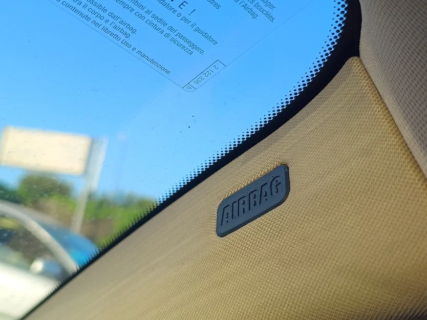 Nắp trụ A (A-pillar) BMW có chữ AIRBAG - Image 1