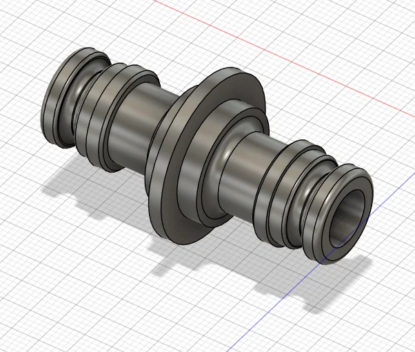 Đầu nối ống tưới vườn (Garden hose coupler) in 3D tiện lợi - Image 1