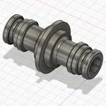 Đầu nối ống tưới vườn (Garden hose coupler) in 3D tiện lợi - Thumbnail 1
