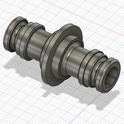 Đầu nối ống tưới vườn (Garden hose coupler) in 3D tiện lợi