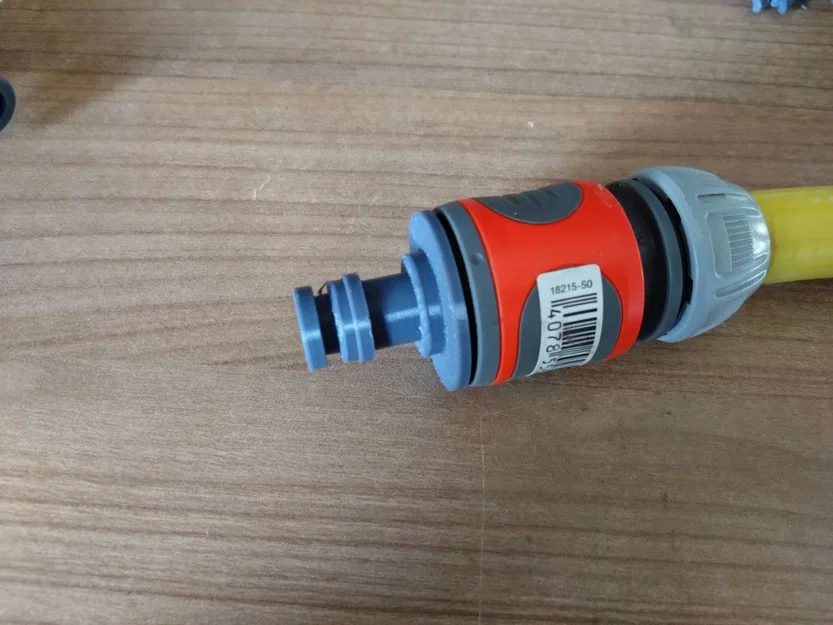Đầu nối ống tưới vườn (Garden hose coupler) in 3D tiện lợi - Image 3