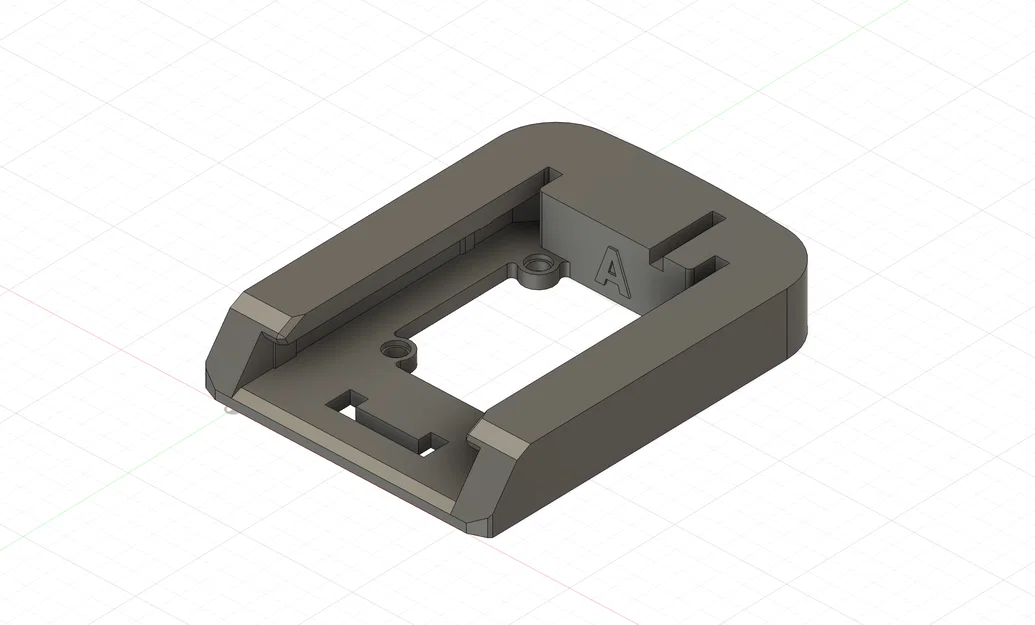 Dnipro-M BP-240 (Battery Holder) - Giá/Holder treo pin bắt tường - Image 1