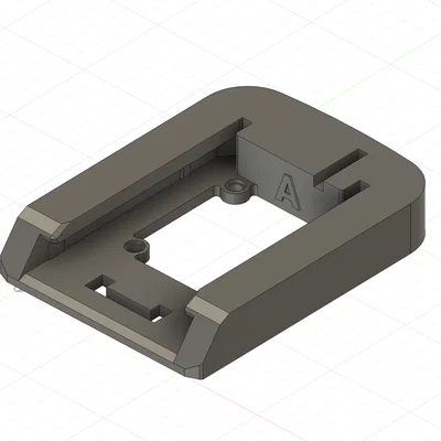 Dnipro-M BP-240 (Battery Holder) - Giá/Holder treo pin bắt tường