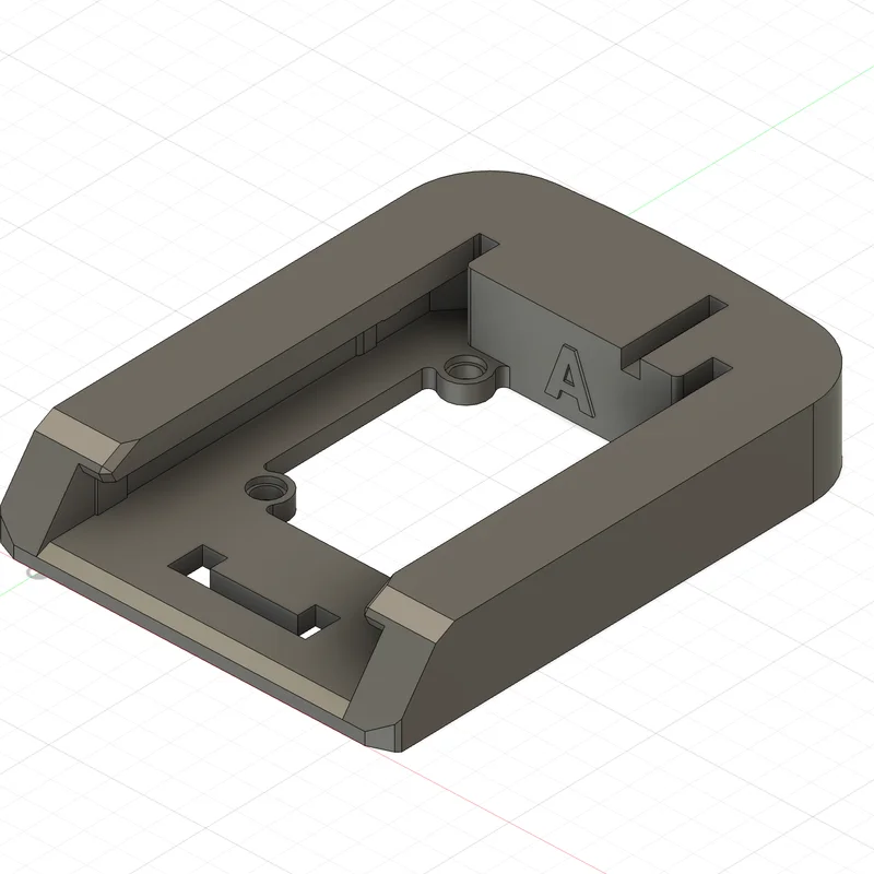 Dnipro-M BP-240 (Battery Holder) - Giá/Holder treo pin bắt tường