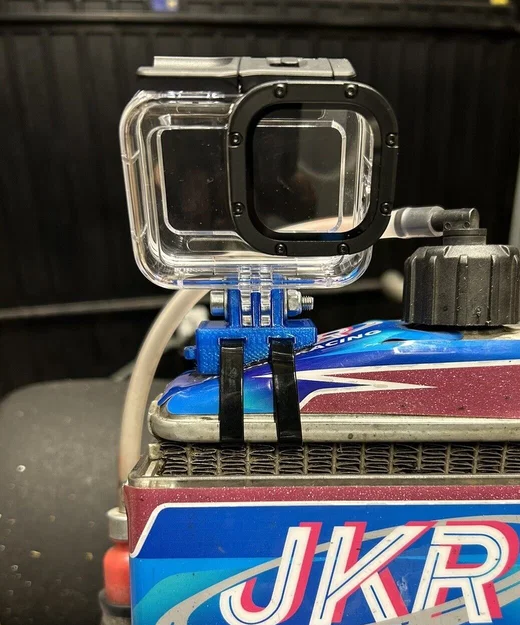 Ngàm gắn GoPro cho két nước Rotax Max (Rotax Max Radiator GoPro Mount) - Image 1