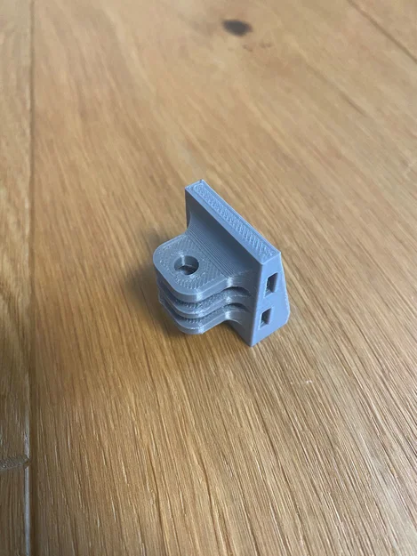 Ngàm gắn GoPro cho két nước Rotax Max (Rotax Max Radiator GoPro Mount) - Image 4