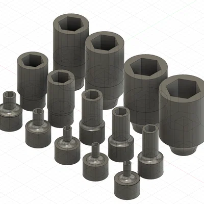 Bộ Đầu Tuýp Hệ Metric 14 Món