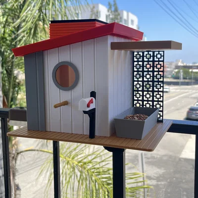Hộp thư Birdhouse Mailbox
