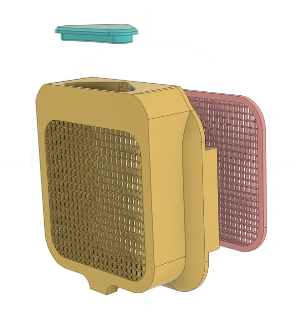 Bộ lọc than hoạt tính cho CREALITY K1 (Activated Charcoal Air Filter) - Image 4