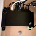 Đủ phiên bản! Giá treo Lenovo Dock dưới bàn / treo tường (không cần vít) - Thumbnail 1