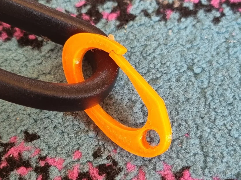 Móc khóa đa năng (Carabiner) in 3D tiện dụng - Image 2