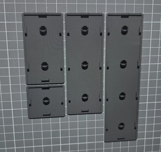 Bộ nắp bịt đầu thanh nhôm định hình 40x40 đến 40x160 cho Simrig - Image 3