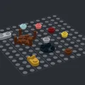 Mô hình gạch LEGO tròn (Round LEGO Brick) in 3D chi tiết - Thumbnail 2