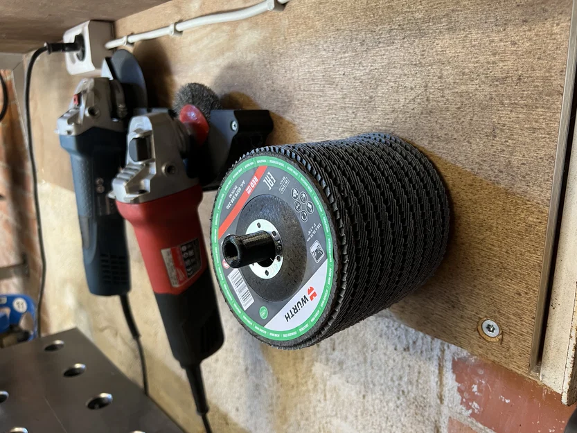 Giá treo/giá đựng đĩa Angle Grinder (Angle grinder Disc Holder) - Image 2