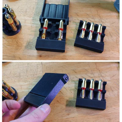 Holder cartridge vape 510 nắp gập (print-in-place)
