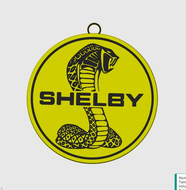 Móc khóa Mustang Shelby Cobra (Key-chain) - Image 1