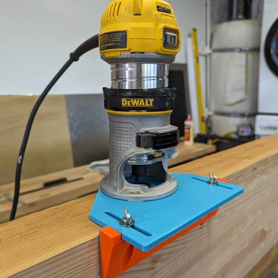 Cữ Dẫn Hướng Máy Phay Cầm Tay DeWalt (Router Fence) - Phụ Kiện Mộc