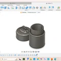 Hộp đựng đi cắm trại có ren (Threaded Camping Container) - Thumbnail 2