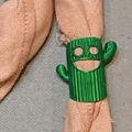 Vòng giữ khăn quàng 3D hình xương rồng Smiling Cactus cho hướng đạo - Thumbnail 1