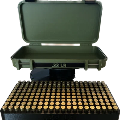 Hộp đạn .22 Long Rifle (Ammo Box) – khay rời 200 viên