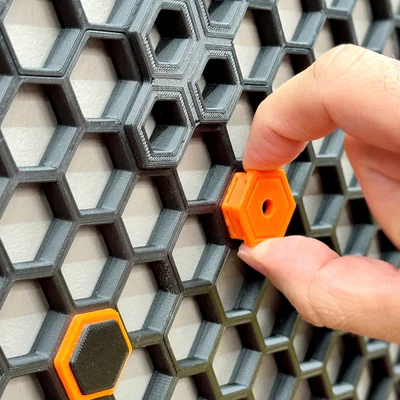 Insert tháo rời cho Honeycomb Storage Wall Pegboard