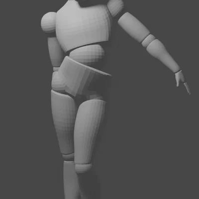 Mô hình búp bê tạo dáng 3D (Posing doll) hỗ trợ luyện vẽ chuyên nghiệp