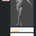 Mô hình búp bê tạo dáng 3D (Posing doll) hỗ trợ luyện vẽ chuyên nghiệp - Thumbnail 3