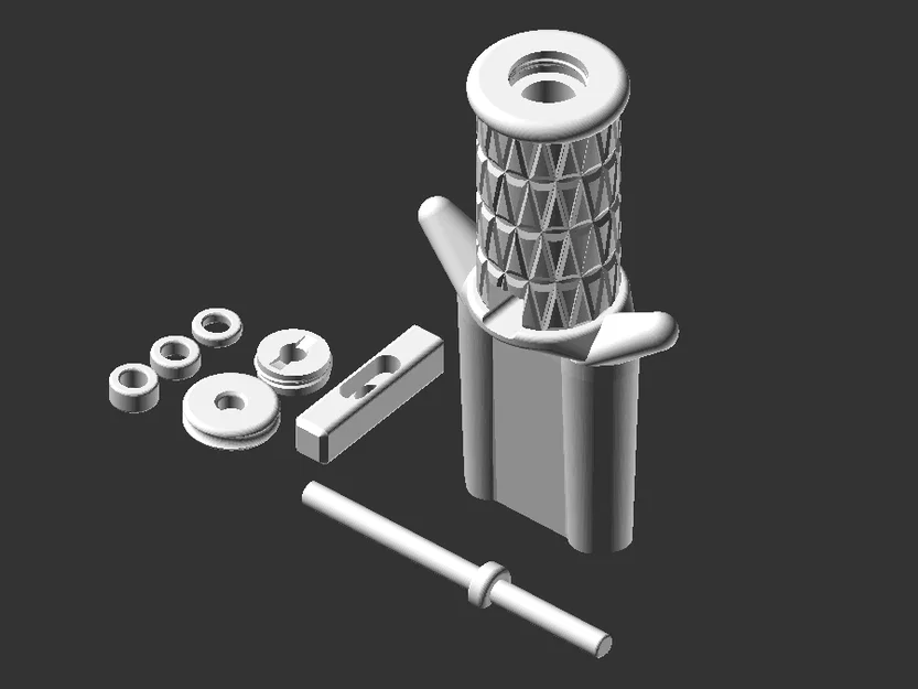 Kiếm lò xo rút gọn 3D - Mô hình đồ chơi cơ khí độc đáo - Image 6