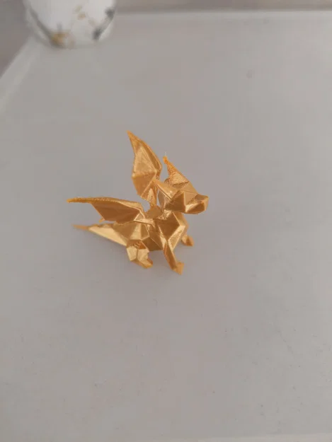 Mô hình rồng nhỏ Lowpoly dễ thương để bàn cực chất - Image 3