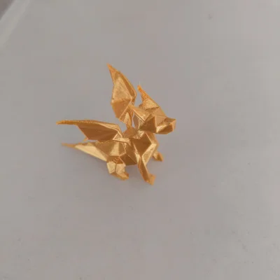 Mô hình rồng nhỏ Lowpoly dễ thương để bàn cực chất
