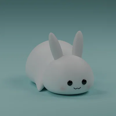 Mô hình chú thỏ xinh xắn trang trí bàn làm việc