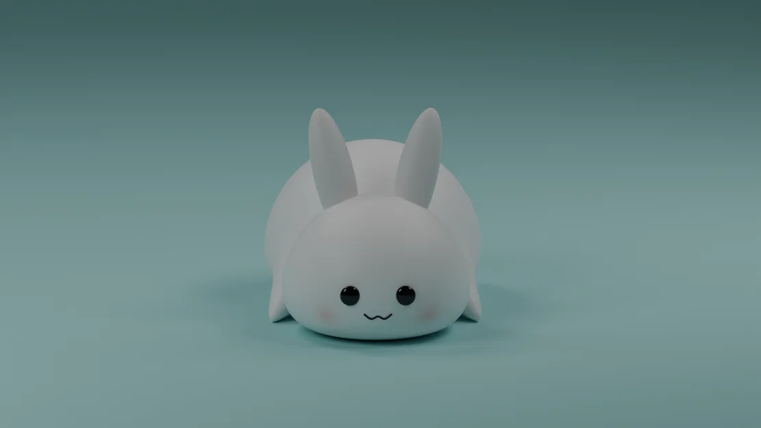 Mô hình chú thỏ xinh xắn trang trí bàn làm việc - Image 2